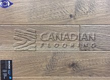 Engineered White Oak Superior Enhanced 5.0" x 3/4" Hand-Scraped FinishColor: Tundra

                                 Engineered Flooring Oakville