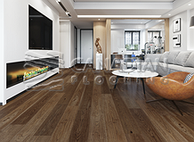 Engineered Hickory, Biyork, 7-1/2" x 3/4" Color:  Derby

                                 Engineered Flooring New Tecumseth