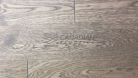 Engineered Oak, Fuzion, Bistro Collection, 5.0" x 3/4", Color:  Matcha Tea Engineered flooring