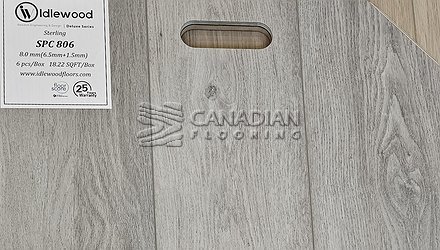 Luxury Vinyl Flooring, Idlewood, 8.0 mm, Color: SPC-806