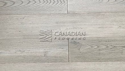 White Oak, Canfloor, Hand-Scraped, 6.5" x 3/4"Color:  Iceland Engineered flooring