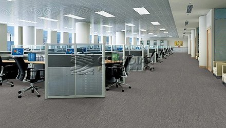Carpet Tile Flooring Canmore 2200 Series<br>Color: Winter Night