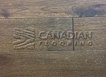 Engineered Hickory, Brand Surfaces,  6-1/2" x 3/8", Click Color: Wooden Wagon

                                 Engineered Flooring Clarington