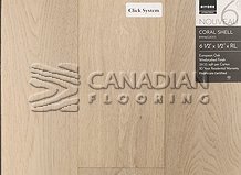 Engineered White Oak Biyork,6-1/2" x 1/2" Color: Coral Shell

                                 Engineered Flooring Bradford West Gwillimbury