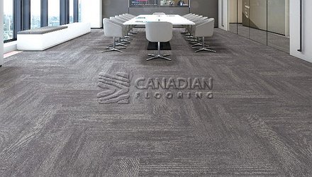 Carpet Tile Flooring Warsaw 9190 Series<br>Color: Leduc