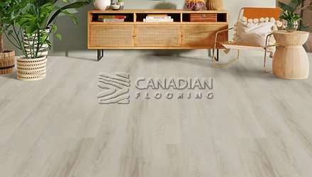 Luxury Vinyl Flooring, Biyork, Hydrogen 5 mm, Click, Color:  Silk Palace