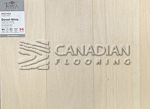 Engineered Oak, Tosca, Prestige Collection, 6.5" x 3/4", Color: Danish White

                                 Engineered Flooring Clarington