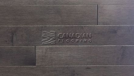 Engineered Hard Maple, Husky, 5-0" x 5/8" (4.0 mm),  Color: Iron Engineered flooring