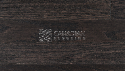 Solid Red Oak, Superior Flooring, 4-1/4",  Brushed  Color:  Slate Hardwood flooring