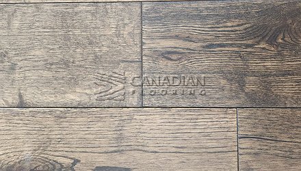 Solid White Oak Flooring, 5.0", Brand Coverings, <br> Color: Smoked Tobacco