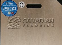 Luxury Vinyl Flooring, Canfloor, Vancouver Collection,  9.0 mm, with 2.0 mm IIC-73/STC-72 underpadColor: 7222

                                 Vinyl Flooring Whitby