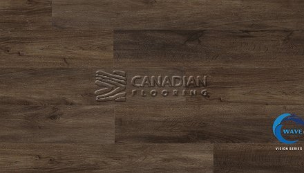 Luxury Vinyl Flooring, Wave, Vision Series, 7 mm, Color: Zale