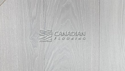 Engineered Euro White Ash, 6" x 3/4", Brushed Finish<br> Color: Frost White