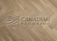 Engineered Herringbone American White Oak, 5" x 3/4", Brushed Finish Color: Macaroon

                                 3/4" (18 mm) Engineered flooring