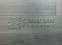 Engineered White Oak, Brand Surfaces,  6-1/2" x 3/4",   Color:  Dusty Lead

                                 Engineered Flooring Hamilton