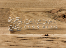 Hickory, Superior Enhanced, 5.0" x 3/4", Brushed Finish Color: Natural

                                 Engineered Flooring White Rock