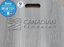 Luxury Vinyl Flooring, Canfloor, Vancouver Collection,  9.0 mm, with 2.0 mm IIC-73/STC-72 underpadColor: 7211

                                 Vinyl Flooring Uxbridge