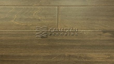 Engineered Birch,  Canfloor, 5.0" x 3/8"Color: Grey Engineered flooring