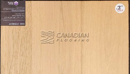 White Oak, Woden, 7.5" x 3/4", Clearance  Color:  Everest Engineered flooring