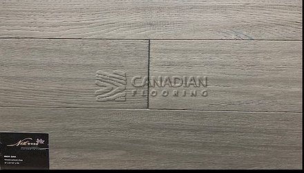 Engineered White Oak, Nestwood, 5.0" x 9/16", Brushed FinishColor:  Inox Oak Engineered flooring