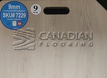 Luxury Vinyl Flooring, Canfloor, Vancouver Collection,  9.0 mm, with 2.0 mm IIC-73/STC-72 underpadColor: 7229

                                 Vinyl Flooring Uxbridge