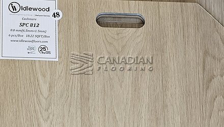 Luxury Vinyl Flooring, Idlewood, 8.0 mm, Color: SPC-812