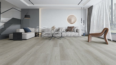 Luxury Vinyl Flooring, Biyork, Hydrogen 7 mm, Click, Color:  Winter in Zurich Vinyl flooring