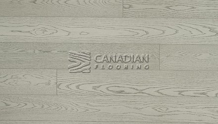 Engineered Click American White Oak, 5" x 1/2", Brushed Finish<br> Color: Sky