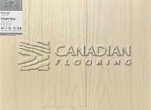 Engineered Oak, Tosca, Prestige Collection, 6.5" x 3/4", Color: Cream Grey

                                 Engineered Flooring Trois-Rivières