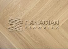 Engineered Herringbone European White Oak, 5" x 3/4", Brushed Finish Color: Banff

                                 European White Oak Engineered flooring