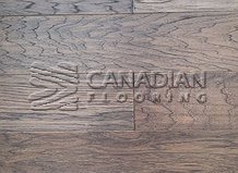 Hickory, Canfloor, 6.5" x 3/4", Hand-Scraped & DistressedColor: Grey Stone

                                 Engineered Flooring London, Ontario