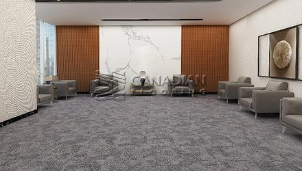 Carpet Tile Flooring Bala Bay 3000 Series<br>Color: Vermilion
