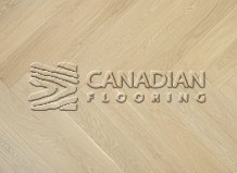 Engineered Herringbone European White Oak, 5" x 3/4", Brushed Finish Color: Yukon

                                 Engineered Flooring Guelph