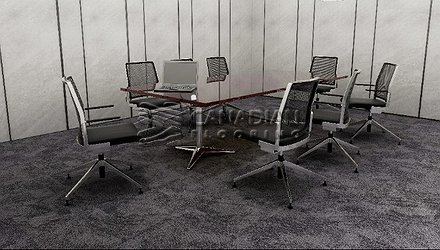 Carpet Tile Flooring Bala Bay 3000 Series<br>Color: Champlain