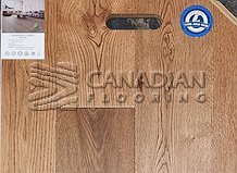 Engineered White Oak, Evergreen, 6-1/2" x 3/4"   Color:  Clay
                                 Engineered Flooring Quebec City