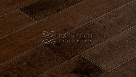 Engineerd Maple FlooringSelect & Better, Click3.5" x 1/2" Color:  Ebony Engineered flooring