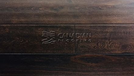 Solid Maple Flooring, Grandeur, 4-3/4" <br> Color:   Irish Coffee