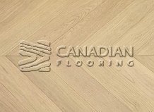 Engineered Chevron American White Oak, 5" x 3/4", Brushed Finish Color: Naked Oak

                                 Engineered Flooring Windsor